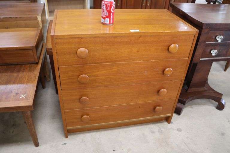 Danish MCM Teak Nightstand, As-Is