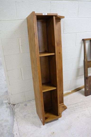 Modern Farmhouse Pine Mudroom Shelf