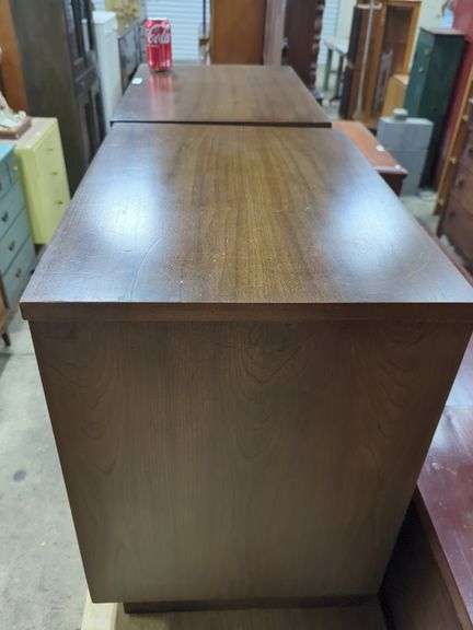 Dixie MCM Walnut Nightstands