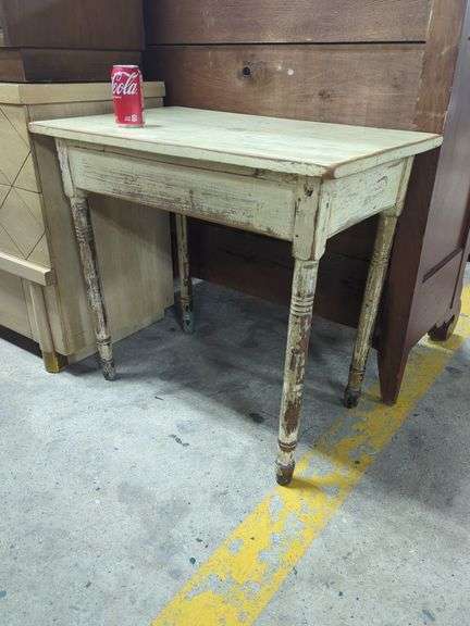 Upcycled Painted Sheraton Work Table