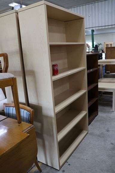 Modern Blond Bookcase
