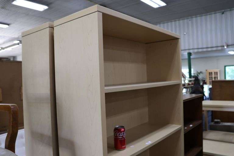 Modern Blond Bookcase