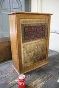 Antique Munyon's Homeopathic Remedies Advertising Cabinet