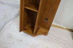 Modern Farmhouse Pine Mudroom Shelf