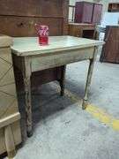 Upcycled Painted Sheraton Work Table