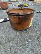Antique Copper Apple Butter Pot Signed John Schlosser, York PA