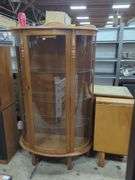 *NO STORAGE* Modern Oak China Closet