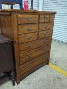 Pilgrim House Farmhouse Pine Dresser, Pulls Mismatched
