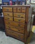 Pilgrim House Farmhouse Pine Dresser, Pulls Mismatched