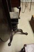 Colonial Revival Carved Mahogany Tea Table, As-Is