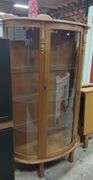 *NO STORAGE* Modern Oak China Closet