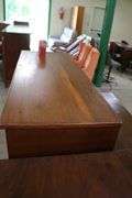 Antique Poplar Jam Cupboard, Missing Backsplash
