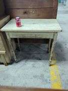 Upcycled Painted Sheraton Work Table