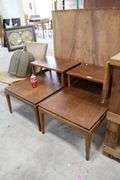 Pair Lane MCM Walnut End Tables