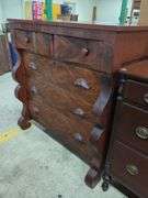 Empire Mixed Woods Chest, Veneer Chips