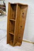 Modern Farmhouse Pine Mudroom Shelf