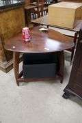 MCM End Table with Magazine Holder