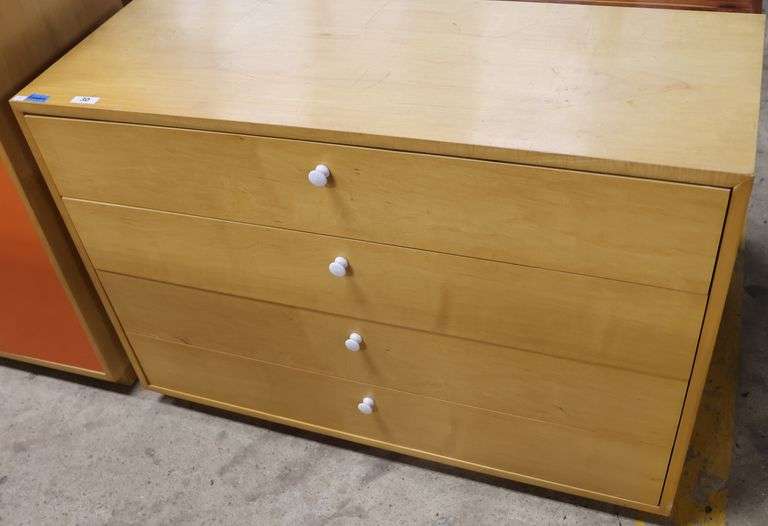 Founders MCM Maple Four Drawer Chest, Marks on Top