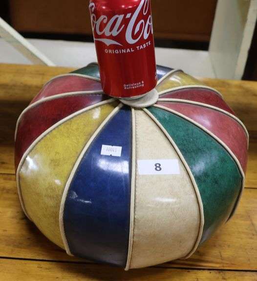 MCM Polychrome Footstool