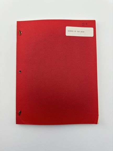 Star Trek: TOS Original Series Script "Dagger Of The Mind"