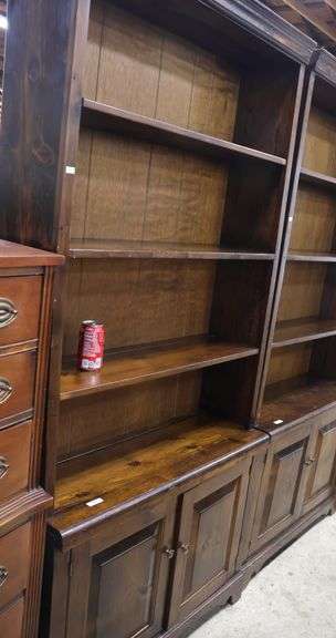 Vintage Pine Bookcase