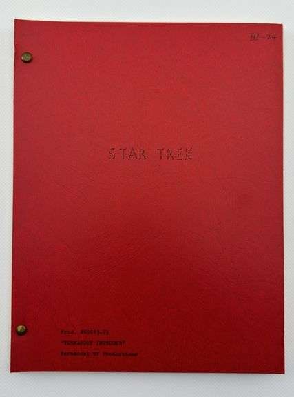 Star Trek: TOS Original Series Script "Turnabout Intruder"