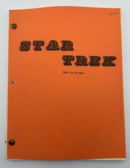 Star Trek: TOS Original Series Script "Devil In The Dark"