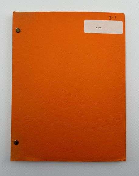 Star Trek: TOS Original Series Script "Miri"