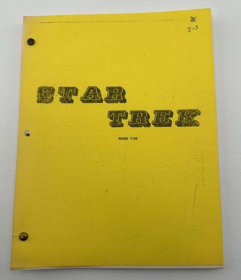 Star Trek: TOS Original Series Script "Naked Time"