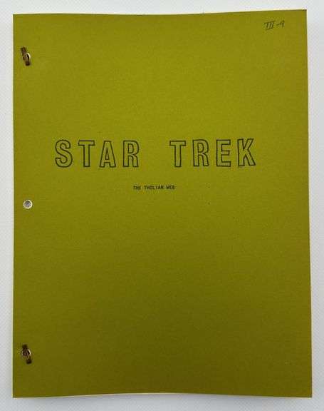 Star Trek: TOS Original Series Script "The Tholian Web"