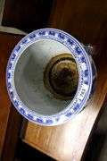 Asian Blue and White Porcelain Planter