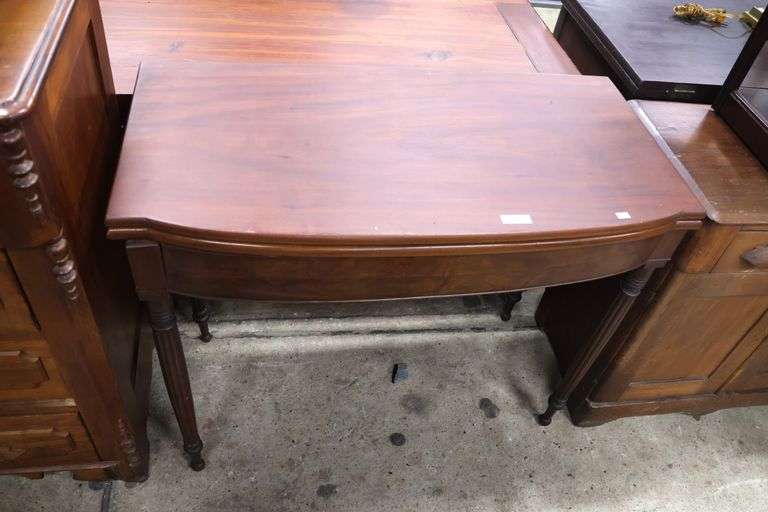 Mid-Atlantic Sheraton Mahogany Game Table