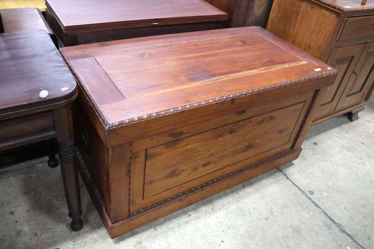 Victorian Farmhouse Pine Carpenter's Tool Chest