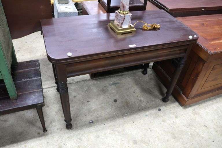 Sheraton Mahogany Game Table