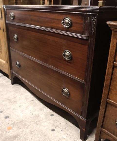 Depression Era Mahogany Chest