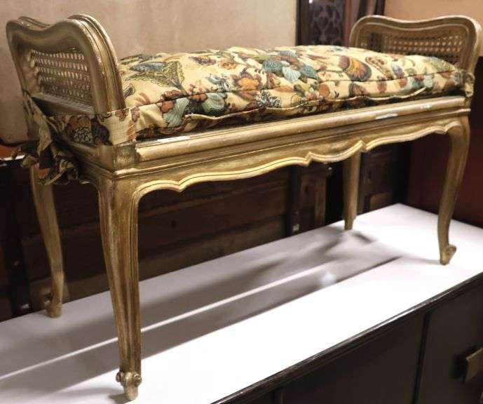 French Provincial Style Window Seat, As-Is