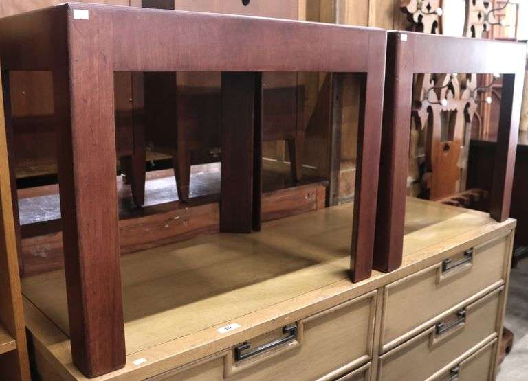 Pair Italian MCM End Tables
