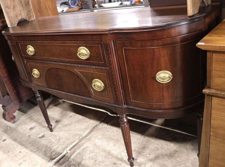 Depression Era Mahogany Sideboard