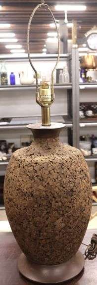 MCM Cork Lamp