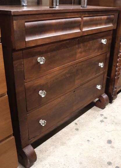 Late Federal Mixed Woods Chest