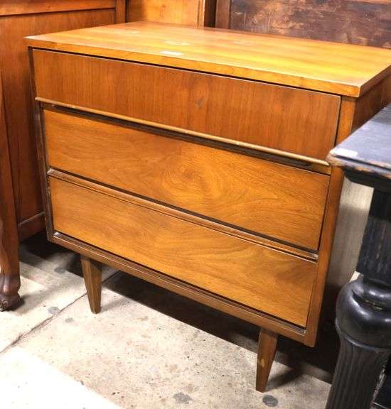 MCM Walnut Bachelor's Chest