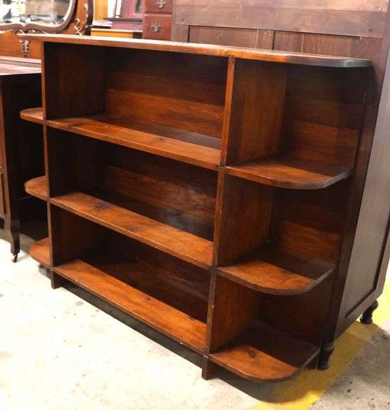 Vintage Farmhouse Pine Bookshelf