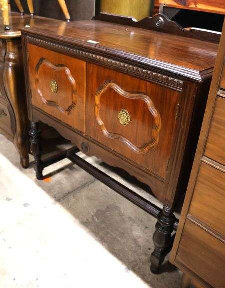 Depression Era Mahogany Server