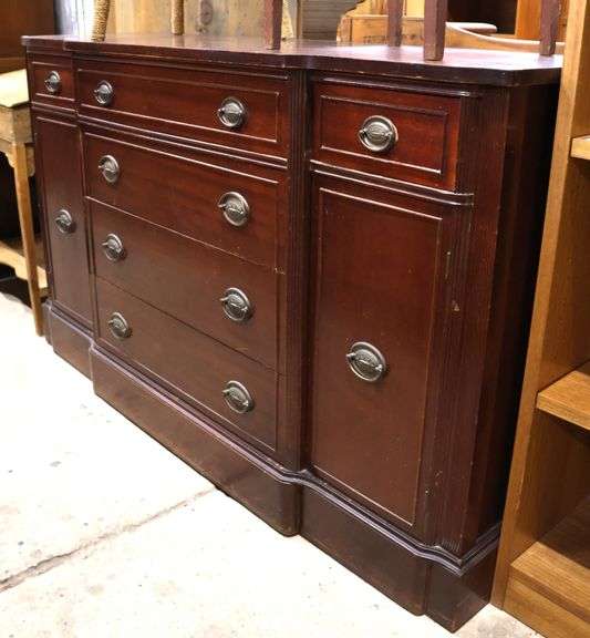 Depression Era Mahogany Server