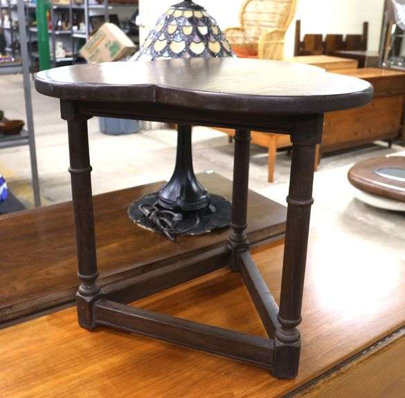 Conant Ball MCM Clover Leaf Cocktail Table