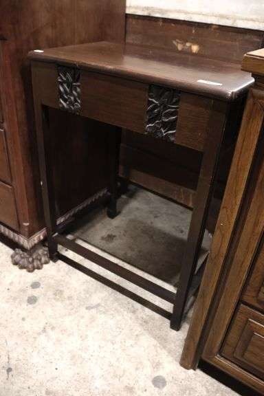 Beaux Arts Carved Walnut Cocktail Table