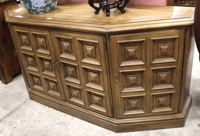 Drexel MCM Walnut Credenza