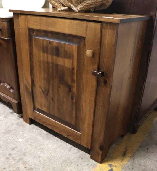 Modern Farmhouse Pine Cabinet