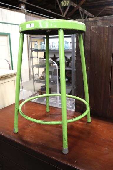 MCM Industrial Metal Stool