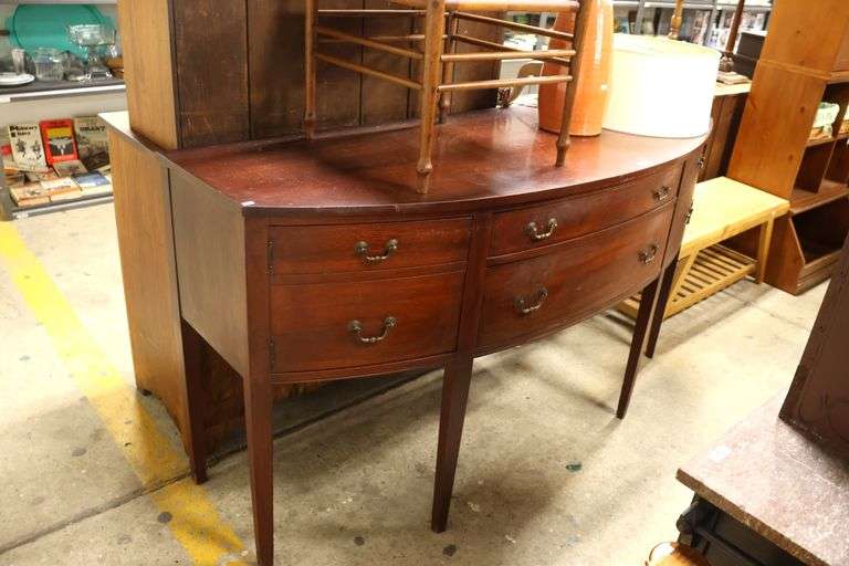 Vintage Federal Style Mahogany Sideboard